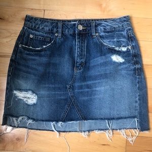 Barely worn Denim Skirt by Garage